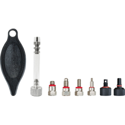 Ersatz-Adapter-Set für Pro Bleed Kit, JAGWIRE
Für Mineralöl, 2024er Version
Farbe: Rot, VE: 1 Set - Produktbild - 1