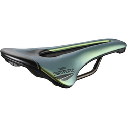 Sattel Shortfit 2.0 Racing Iridescent Gold, Selle San Marco, Narrow-Version mit Open-Fit, idmatch-Größe: S3, Größe: 140 x 255 mm, Farbe: Iridescent Gold, Gewicht: 210 g, VE: 1 Stk. - Produktbild - 1