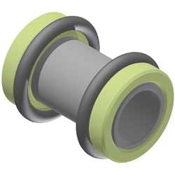 Einbaubuchsenset 10 mm DU, DT SWISS
Größe: 25 mm, VE: 1 Set - Produktbild - 1