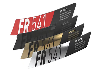 Decal-Set für Felge FR 541, DT SWISS
Im Set enthaltene Farben: rot, gold, schwarz, chrom (OHNE abgebildete Felge!)
Größe: 27,5", VE: 1 Set - Produktbild - 1