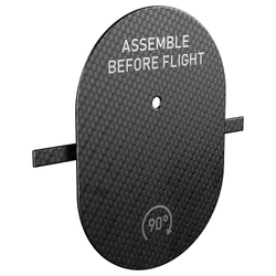 DT Swiss Ventilabdeckung ARC 1100 Dicut Disc Carbon mit KleberCarbon, mit Kleber
Farbe: Schwarz, VE: 1 St. - Produktbild - 1