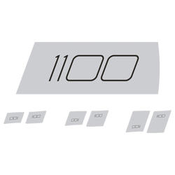 Decal-Set für Laufrad ARC 1100 Dicut Disc, DT SWISS
Farbe: Chrom, VE: 1 Set - Produktbild - 1