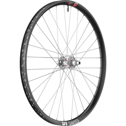 Laufrad EXC 1200 Classic 27,5" 3Decades 30 mm, DT SWISS
HR 12/148 mm Boost, Disc Center Lock, SRAM XD MTB (ASRAM) mit Ratchet DEG 90
Größe: 584 x 30 mm, Farbe: Schwarz/silber/rot, Gewicht: 933 g, VE: 1 St. - Produktbild - 1