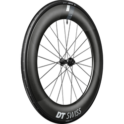 Laufrad ARC 1400 Dicut Disc 80 mm WTS, DT SWISS
VR 12/100 mm, Disc Center Lock
Größe: 622 x 80 mm, Farbe: Schwarz, Gewicht: 1144 g, VE: 1 St. - Produktbild - 1