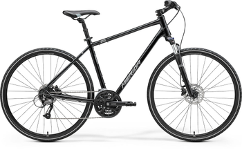 MERIDA CROSSWAY 40 HP4 schwarz/silber - Produktbild - 1 MERIDA CROSSWAY 40 HP4 schwarz/silber - Produktbild - 1