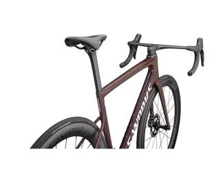 S-Works Tarmac SL8 - Shimano Dura-Ace Di2 - Gloss Solidity / Red To Black Pearl / Metallic White Silver - Produktbild - 4