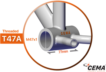 CEMA T47A Innenlager 30 mm Keramik FSA386/Rotor 30 schwarz - Produktbild - 3