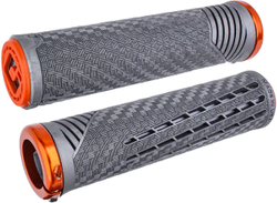 odi-griffe-cf-lock-on-griffe-6-21411989.jpg Griffe CF Lock-On Griffe BMX, MTB / 31,5 mm / 135 mm / grau / orange - Produktbild - 1
