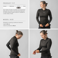 Womens RIDE Winter Langarm Unterhemd XL - Produktbild - 8