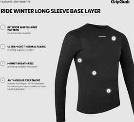 RIDE Winter Langarm Unterhemd L - Produktbild - 9