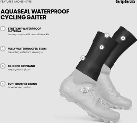 AquaSeal Wasserdichte Radsport Überschuhabdichtungen L/XL - Produktbild - 5