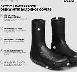 Arctic 2 Wasserdichte Deep Winter Rennrad Überschuhe XXL - (46-47) - Produktbild - 9