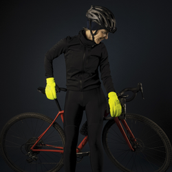 Ride Winddichte Deep Winter Lobster Handschuhe gelb / XS - Produktbild - 16