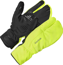Ride Winddichte Deep Winter Lobster Handschuhe gelb / XXL - Produktbild - 1