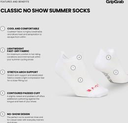Classic No Show Sommer Socken schwarz / L - (44-47) - Produktbild - 15
