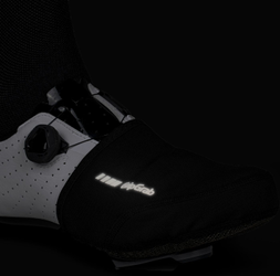 Winddichte Rennrad Zehen Überschuhe gelb / S/M - (38-41) - Produktbild - 6