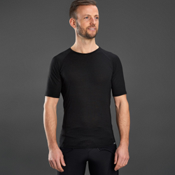Merino Blend Thermo Kurzarm Unterhemd M - Produktbild - 2