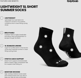 Lightweight SL Short Sommer Socken weiß / L - (44-47) / kurz - Produktbild - 7