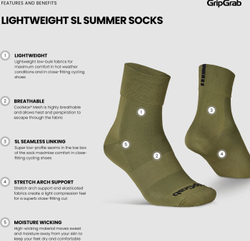 gripgrab-lightweight-sl-regular-cut-sommer-socken-6-21412546-21412546.jpg Lightweight SL Regular Cut Sommer Socken navy / M - (41-44) - Produktbild - 6