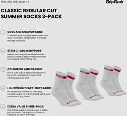 gripgrab-classic-regular-cut-sommer-socken-3er-pack-15-21412557-21412557.jpg Classic Regular Cut Sommer Socken 3er Pack weiß / L - (44-47) - Produktbild - 15