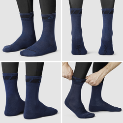 Merino Winter Socken navy / L - (44-47) - Produktbild - 13