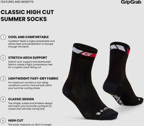Classic High Cut Sommer Socken weiß / M - (41-44) - Produktbild - 3