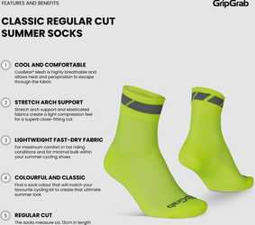 Classic Regular Cut Sommer Socken schwarz / XS - (35-38) - Produktbild - 11