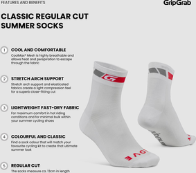 Classic Regular Cut Sommer Socken schwarz / XS - (35-38) - Produktbild - 6