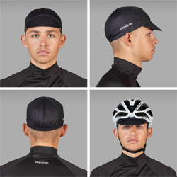 Lightweight Sommer Cycling Cap Radmütze schwarz / M/L - (57-63 cm) - Produktbild - 2