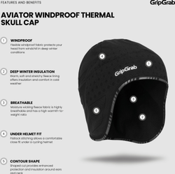 gripgrab-aviator-winddichte-deep-winter-unterhelm-muetze-5-21412667.jpg Aviator Winddichte Deep Winter Unterhelm Mütze S (54-74 cm) - Produktbild - 6