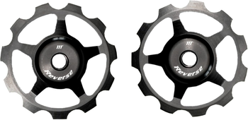 Alu Pulley Set für Colab Kettenspanner schwarz - Produktbild - 1