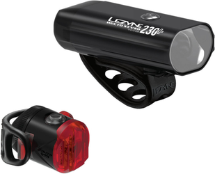 Lezyne Beleuchtungsset Hecto 230+ / + Femto USBC StVZO schwarz - Produktbild - 1