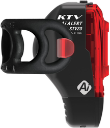 Lezyne KTV PRO Ai Alert Rücklicht StVZO rot schwarz - Produktbild - 2