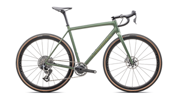 S-Works Crux SRAM RED XPLR Gloss Cypress Metallic / Viavi Gold To Silver Pearl - Produktbild - 1