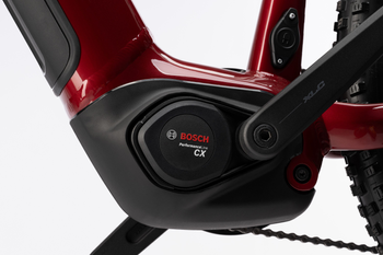 Ghost E-TERU ADVANCED HIGH Uni carbon red/chilly white - glossy 2025 - Produktbild - 4