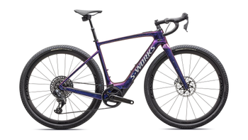 Specialized S-Works Creo 2 Carbon, Gravel-E-Bike, Carbon / Blue Pearl / Liquid Silver - Produktbild - 1 Specialized S-Works Creo 2 Carbon, Gravel-E-Bike, Carbon / Blue Pearl / Liquid Silver - Produktbild - 1