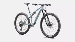 90325-52-EPIC-8-COMP-EVO-SEA-CSTBLUMET-FDSQ-21413626-21413626.jpeg Specialized Epic 8 EVO Comp Downcountry-Fully, SRAM S-1000 Eagle Transmission, FOX, Gloss Sea Foam/Cast Blue Metallic, Rahmenhöhe XS - Produktbild - 2