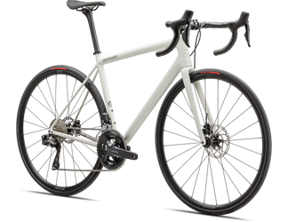 Specialized Aethos Comp - Shimano 105 Di2 Gloss Dune White Metallic Spruce - Produktbild - 2
