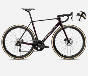 Orbea ORCA M21eLTD PWR Wine Red Carbon View-Titanium (Gloss) - Produktbild - 1