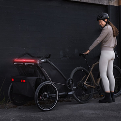 Thule Chariot Sport 2 Schwarz – Fahrradanhänger für zwei Kinder - Produktbild - 11