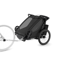 Thule Chariot Sport 2 Schwarz – Fahrradanhänger für zwei Kinder - Produktbild - 3