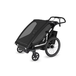 Thule Chariot Sport 2 Schwarz – Fahrradanhänger für zwei Kinder - Produktbild - 4