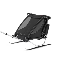 Thule Chariot Sport 2 Schwarz – Fahrradanhänger für zwei Kinder - Produktbild - 7