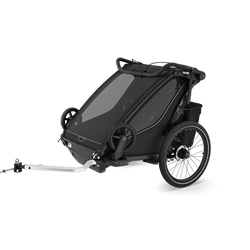 Thule Chariot Sport 2 Schwarz – Fahrradanhänger für zwei Kinder - Produktbild - 1