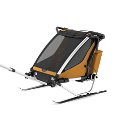 Thule Chariot Sport 2 Natural Gold – Fahrradanhänger für zwei Kinder - Produktbild - 6
