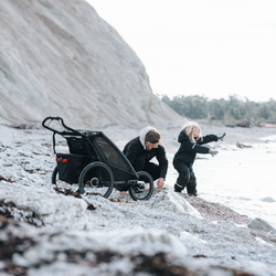 Thule Chariot Sport 2 Natural Gold – Fahrradanhänger für zwei Kinder - Produktbild - 8
