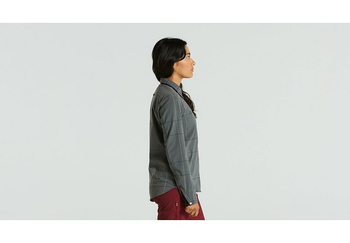 Specialized Fjällräven Rider’s Flannel Shirt Damen Multi Flag Check Gr. XXS - Produktbild - 4