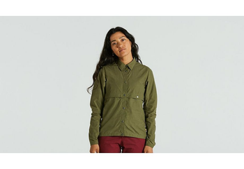 Specialized Fjällräven Rider’s Wind Jacket Damen Green Gr. L - Produktbild - 7