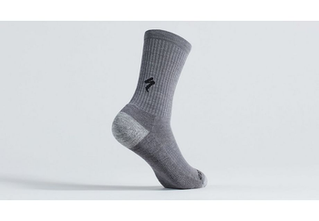 Specialized Merino Midweight hohe Socken Cast Blue Gr. S - Produktbild - 3