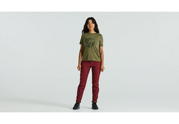 Specialized Fjällräven Wool Tee Damen Kurzarm Green Gr. XXS - Produktbild - 8